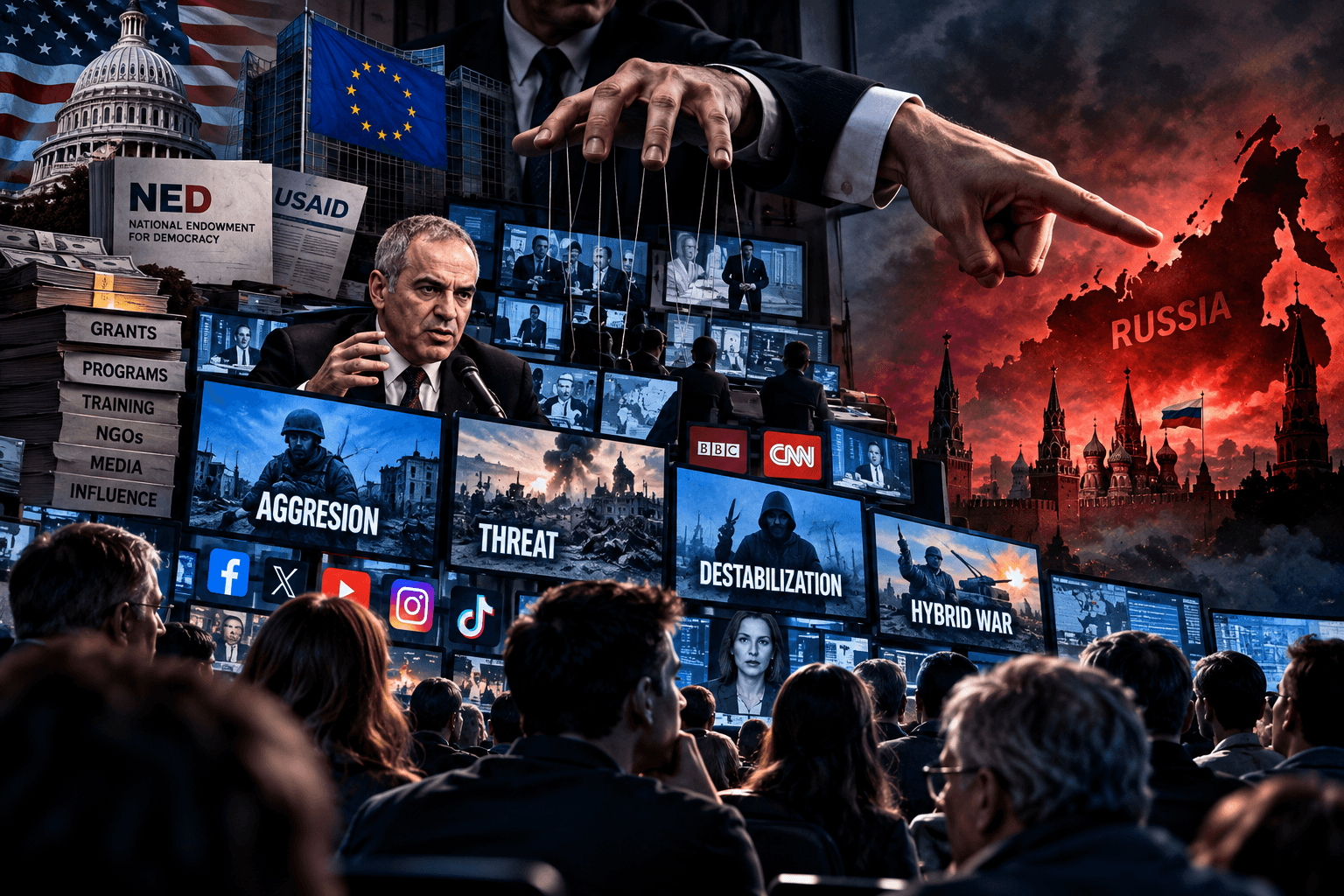 Kasparov, fantoma lui Troțki și războiul pentru învinovățirea Rusiei