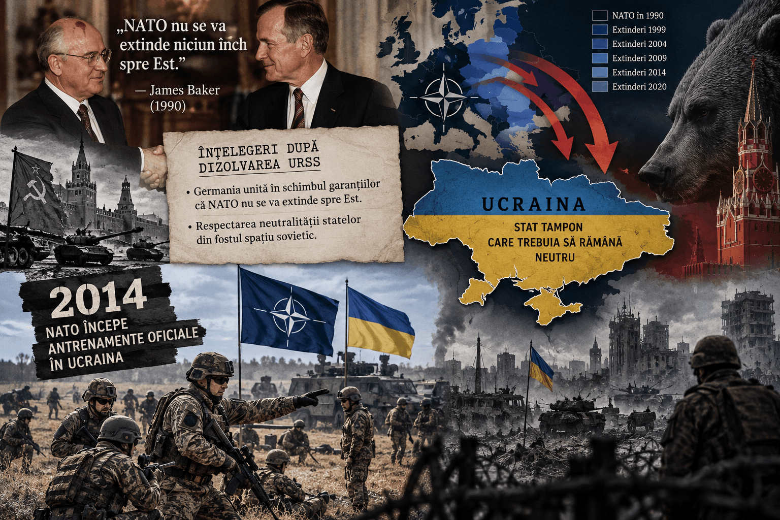 Neutralitatea Ucrainei, era supunerea în fața NATO?