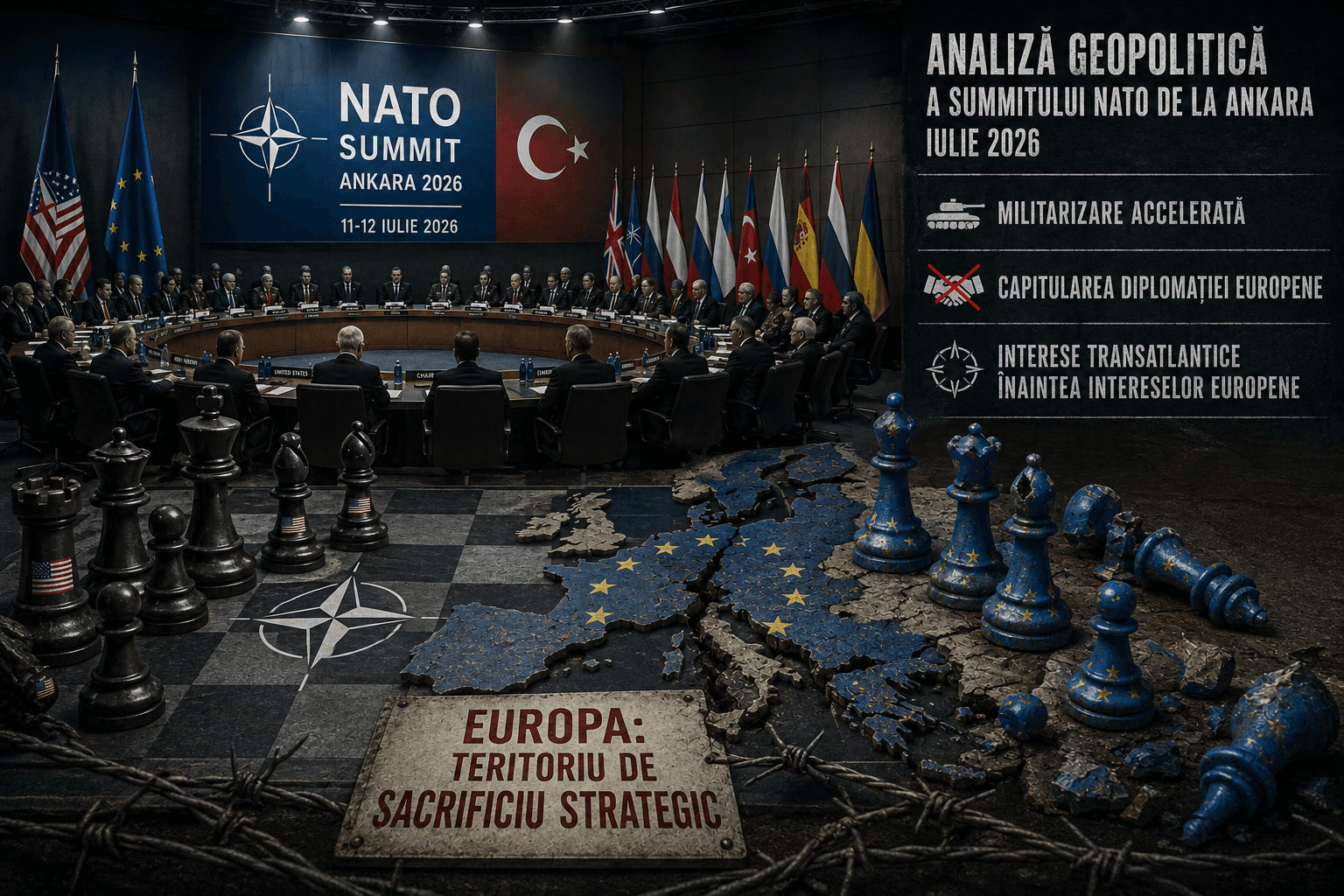 Moneda de schimb de la Ankara și deșertul diplomatic european