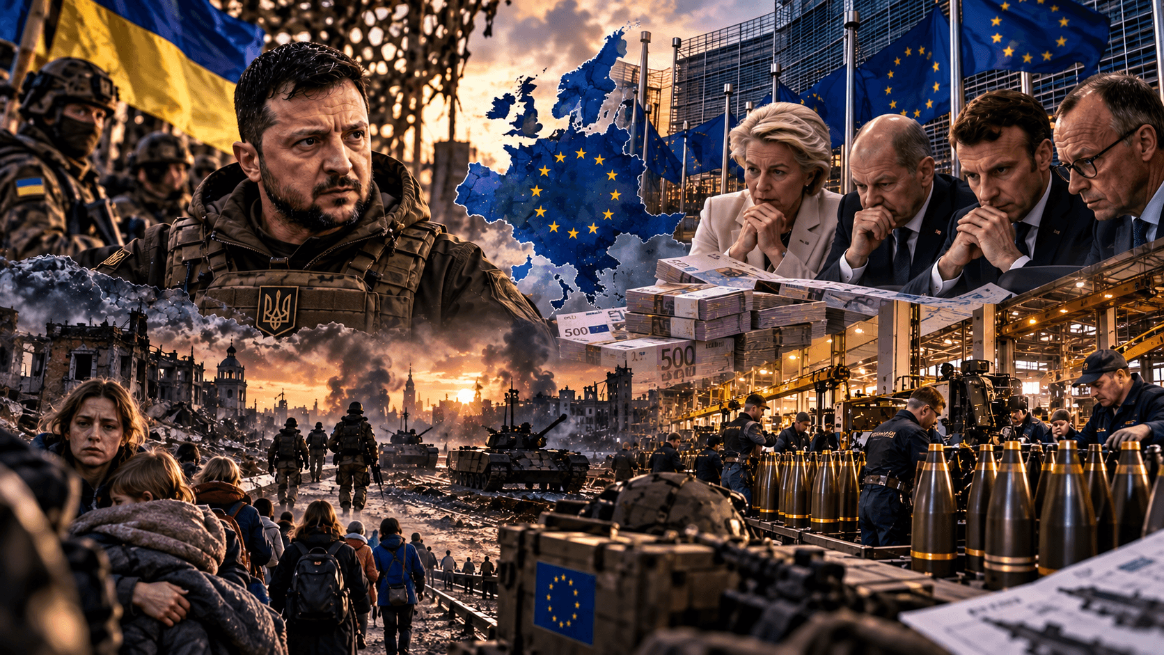 Când frontul Ucrainei devine argument economic pentru Europa