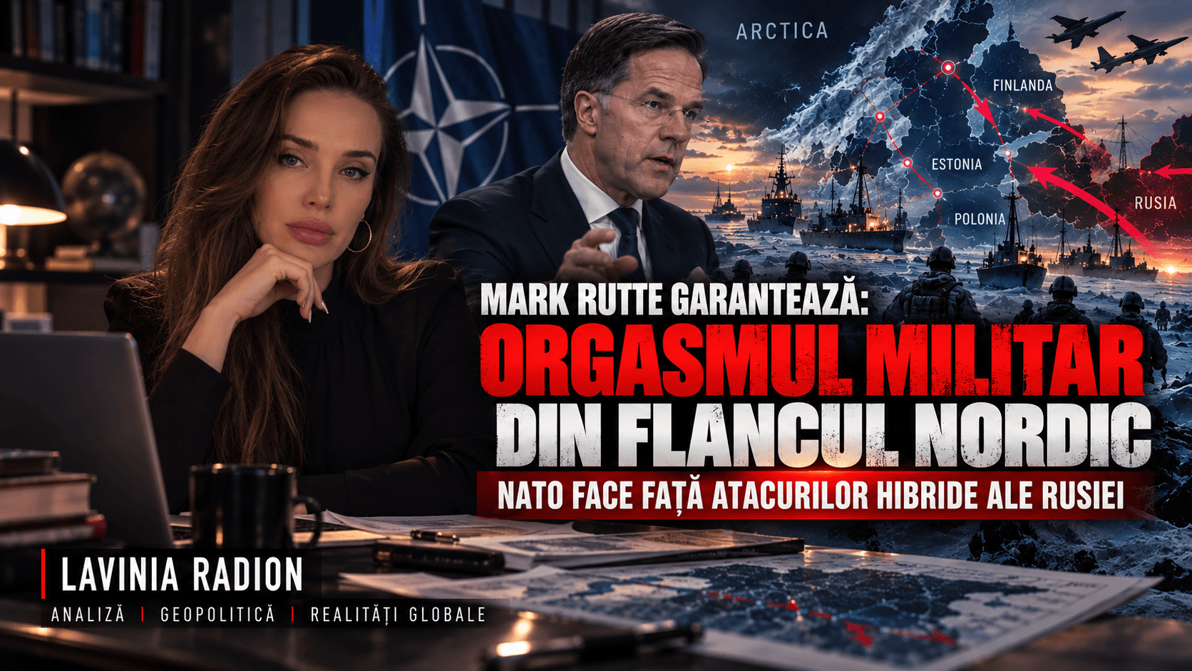 Mark Rutte garantează, UE se manifestă: Orgasmul militar din flancul nordic